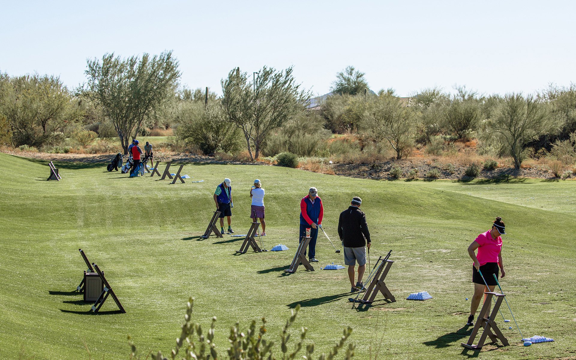 Driving Range at Anthem Golf & Country Club in Phoenix